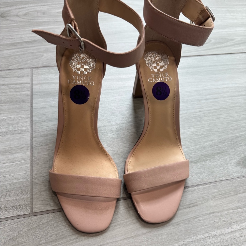 Vince Camuto Blush Heeled Sandals